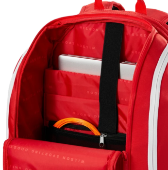 Wilson Tour Super Tour Rucksack - Rot
